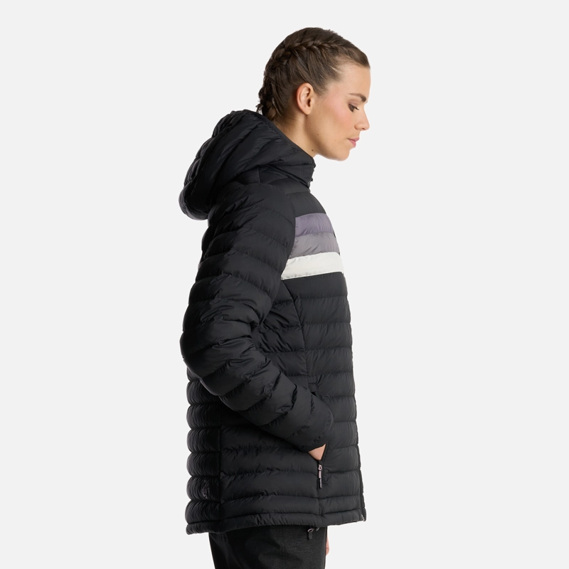 CHAQUETA MUJER INFIERNILLO CON GORRO NEGRO HAKA HONU - 4