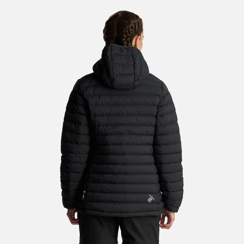 CHAQUETA MUJER INFIERNILLO CON GORRO NEGRO HAKA HONU - 5