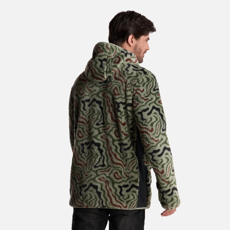 POLERON HOMBRE CALUR-OSO PRINT VERDE HAKA HONU - 4