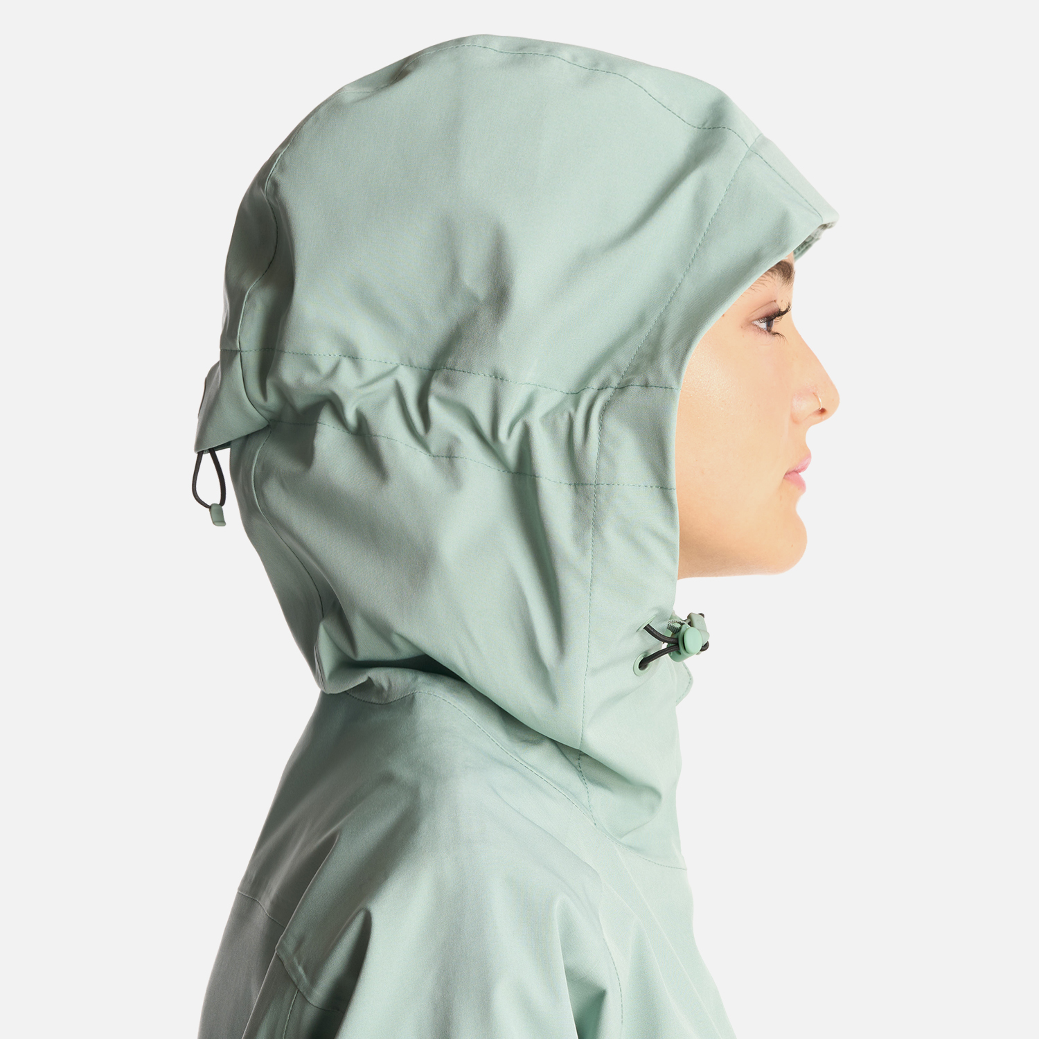 CHAQUETA NIÑA LIPPI VERDE TEEN GIRL SIERRA NEVADA B-DRY LIGHT HOODY JACKET JADE - 6