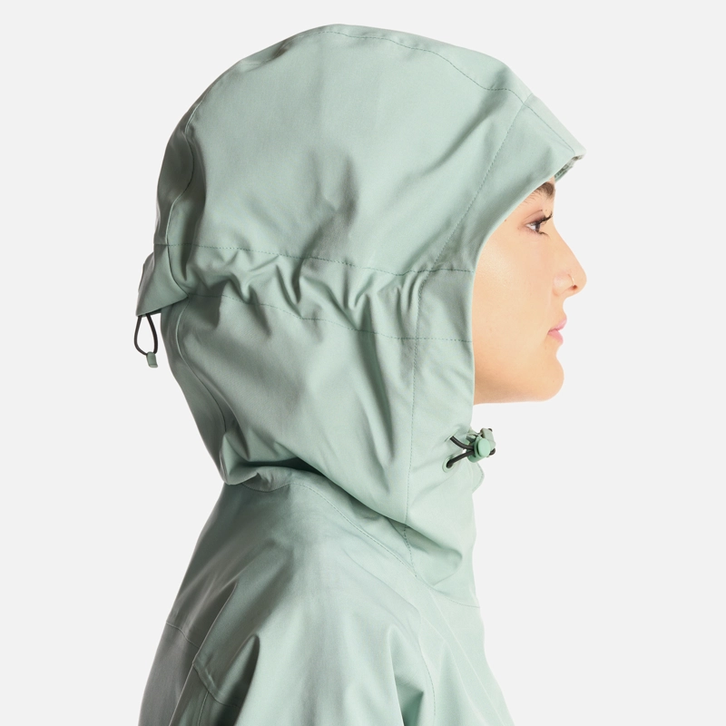 CHAQUETA NIÑA LIPPI VERDE TEEN GIRL SIERRA NEVADA B-DRY LIGHT HOODY JACKET JADE - 6