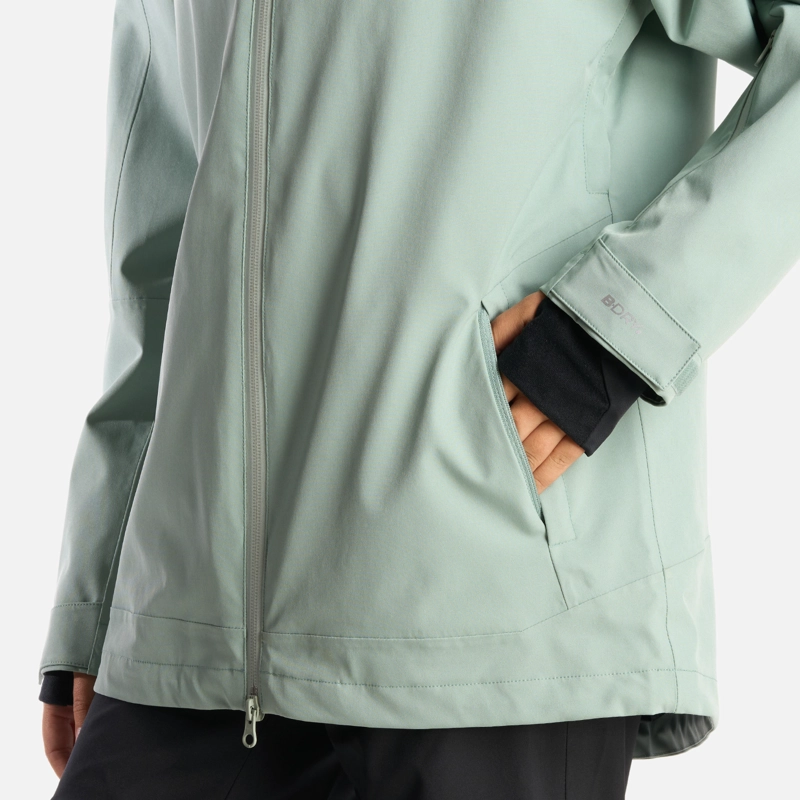 CHAQUETA NIÑA LIPPI VERDE TEEN GIRL SIERRA NEVADA B-DRY LIGHT HOODY JACKET JADE - 9