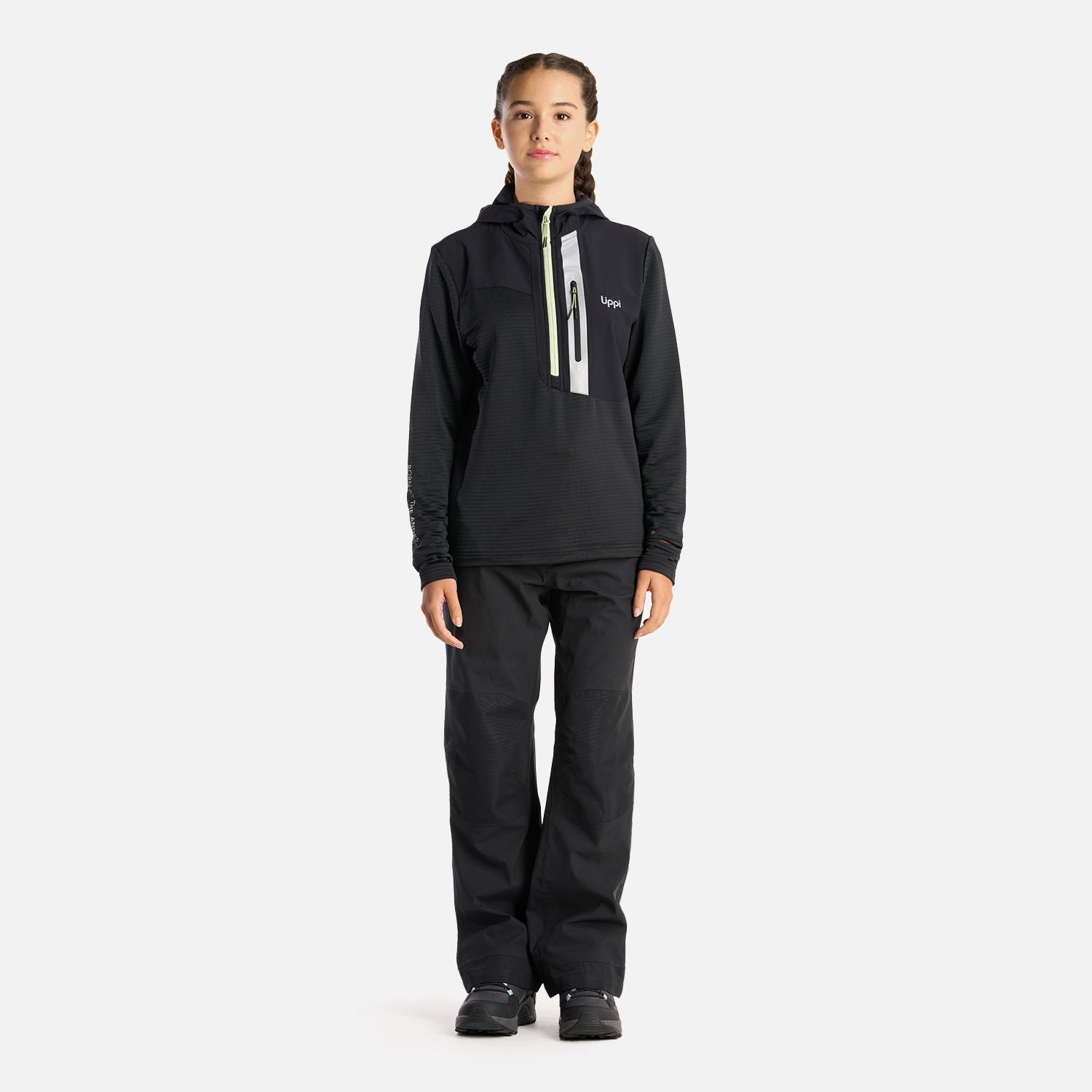 PANTALÓN NIÑA LIPPI NEGRO TEEN GIRL SIERRA NEVADA B-DRY LIGHT PANTS - 8