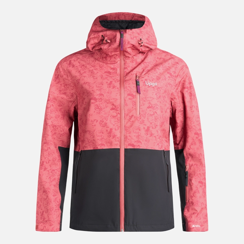 CHAQUETA MUJER SIERRA NEVADA LIGHT B-DRY HOODY JACKET PRINT ROSA LIPPI - 1