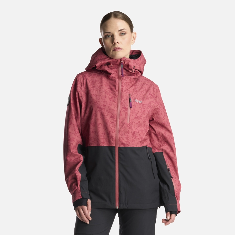 CHAQUETA MUJER SIERRA NEVADA LIGHT B-DRY HOODY JACKET PRINT ROSA LIPPI - 2