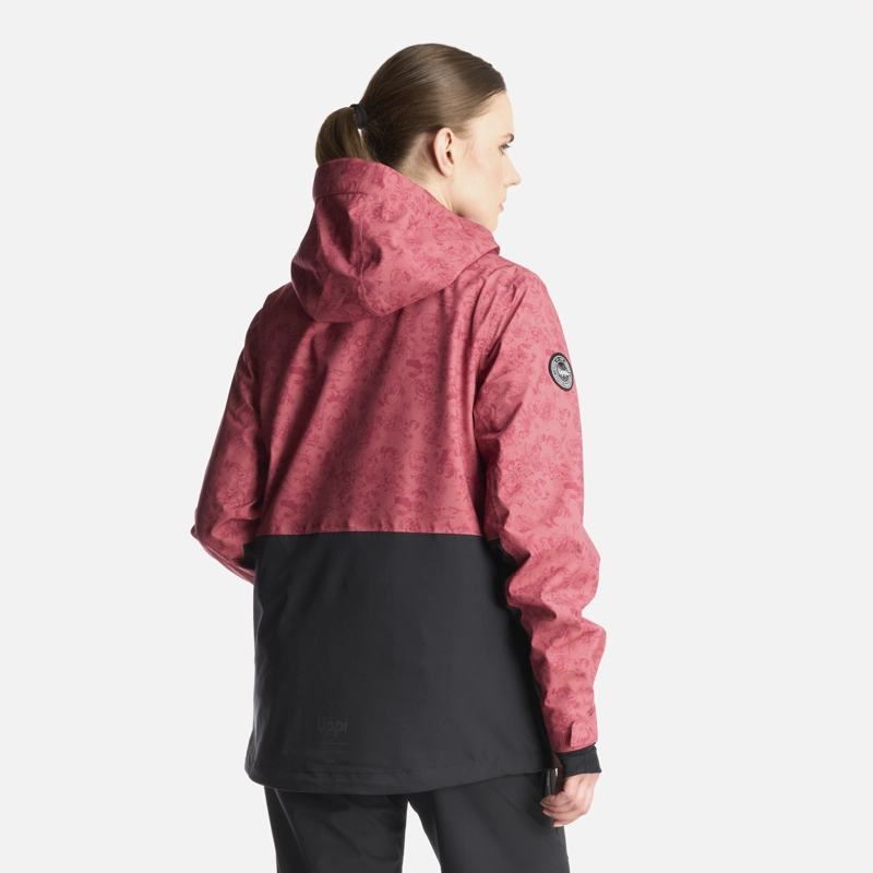 CHAQUETA MUJER SIERRA NEVADA LIGHT B-DRY HOODY JACKET PRINT ROSA LIPPI - 5