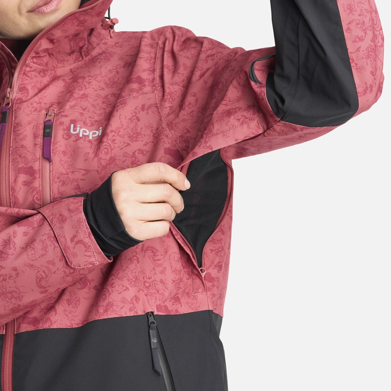 CHAQUETA MUJER SIERRA NEVADA LIGHT B-DRY HOODY JACKET PRINT ROSA LIPPI - 8