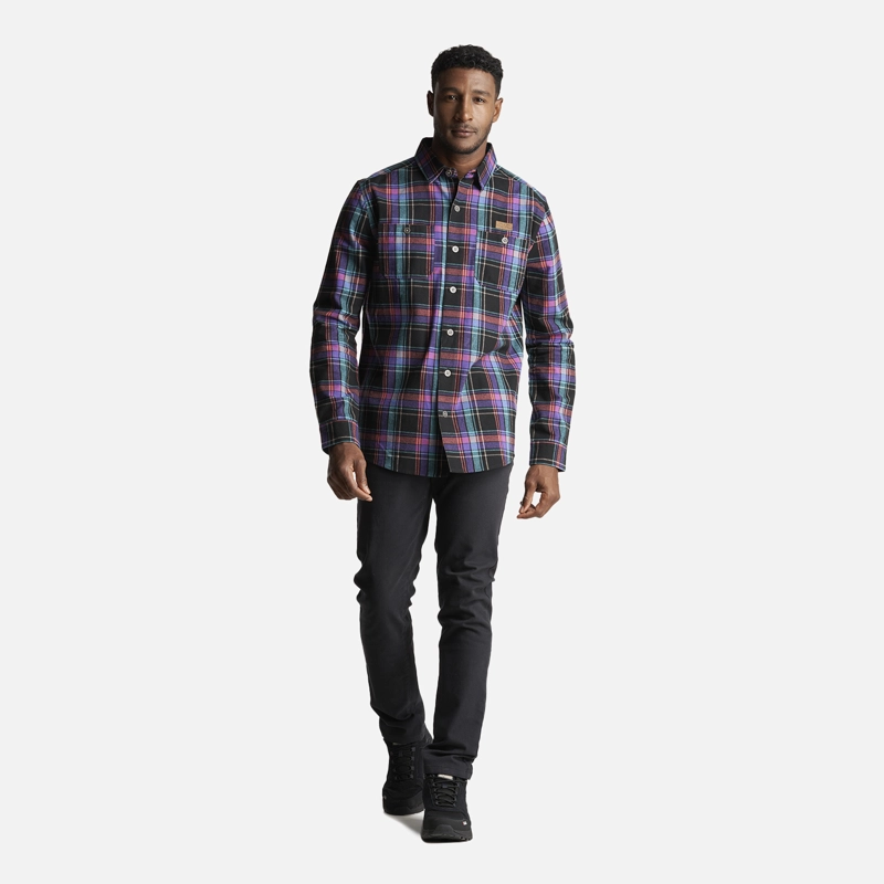 CAMISA HOMBRE HACHAZO PRINT NEGRO HAKA HONU - 5