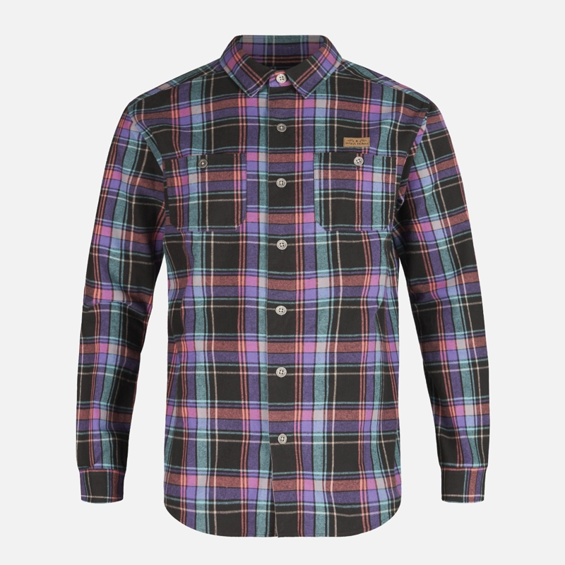CAMISA HOMBRE HACHAZO PRINT NEGRO HAKA HONU - 6