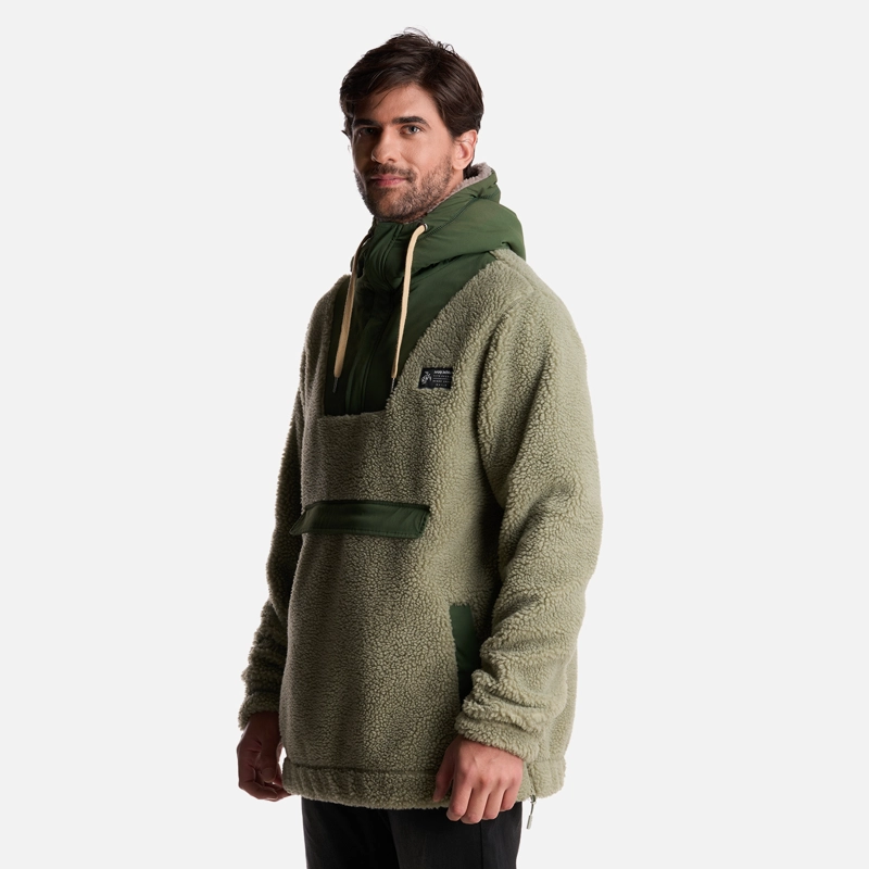 POLERON HOMBRE CHI-PORRITO VERDE CLARO HAKA HONU - 2