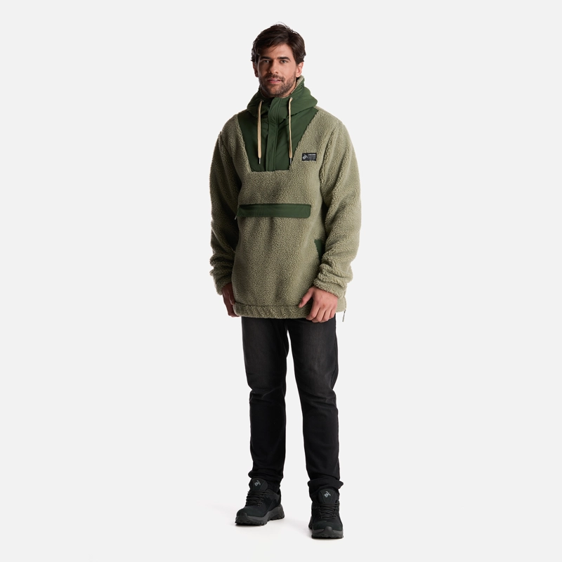 POLERON HOMBRE CHI-PORRITO VERDE CLARO HAKA HONU - 9