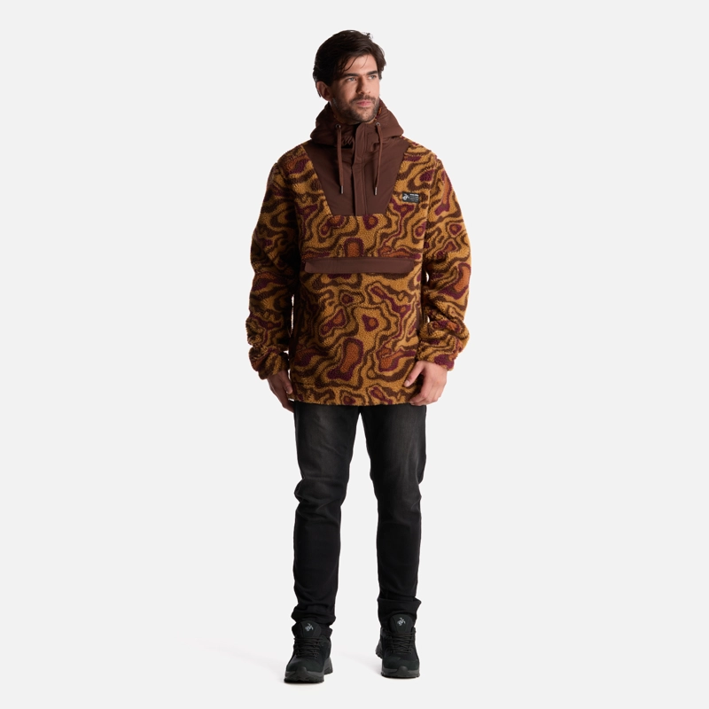 POLERON HOMBRE CHI-PORRITO PRINT TOSTADO HAKA HONU - 9