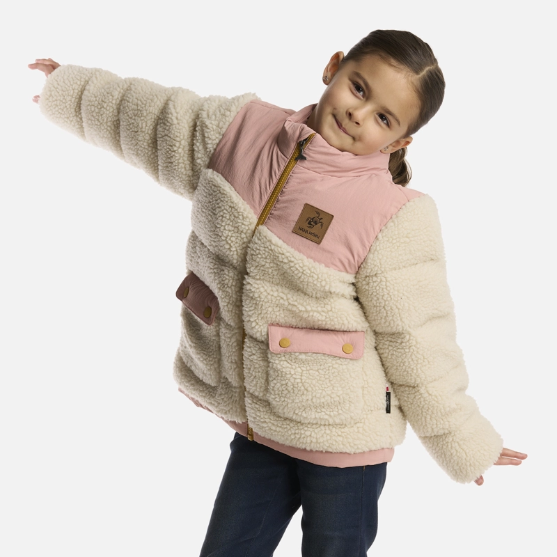 CHAQUETA NIÑA MINI BOMBASTIC BEIGE HAKA HONU - 2