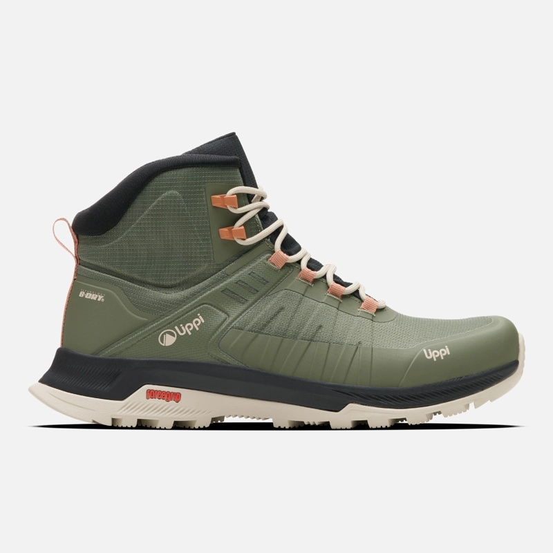 ZAPATILLAS MUJER LIPPI VERDE VULCANO IRON STONE MID BDRY - 1