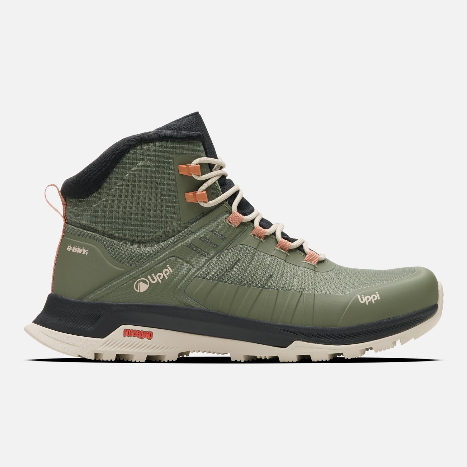 ZAPATILLAS MUJER LIPPI VERDE VULCANO IRON STONE MID BDRY - 1