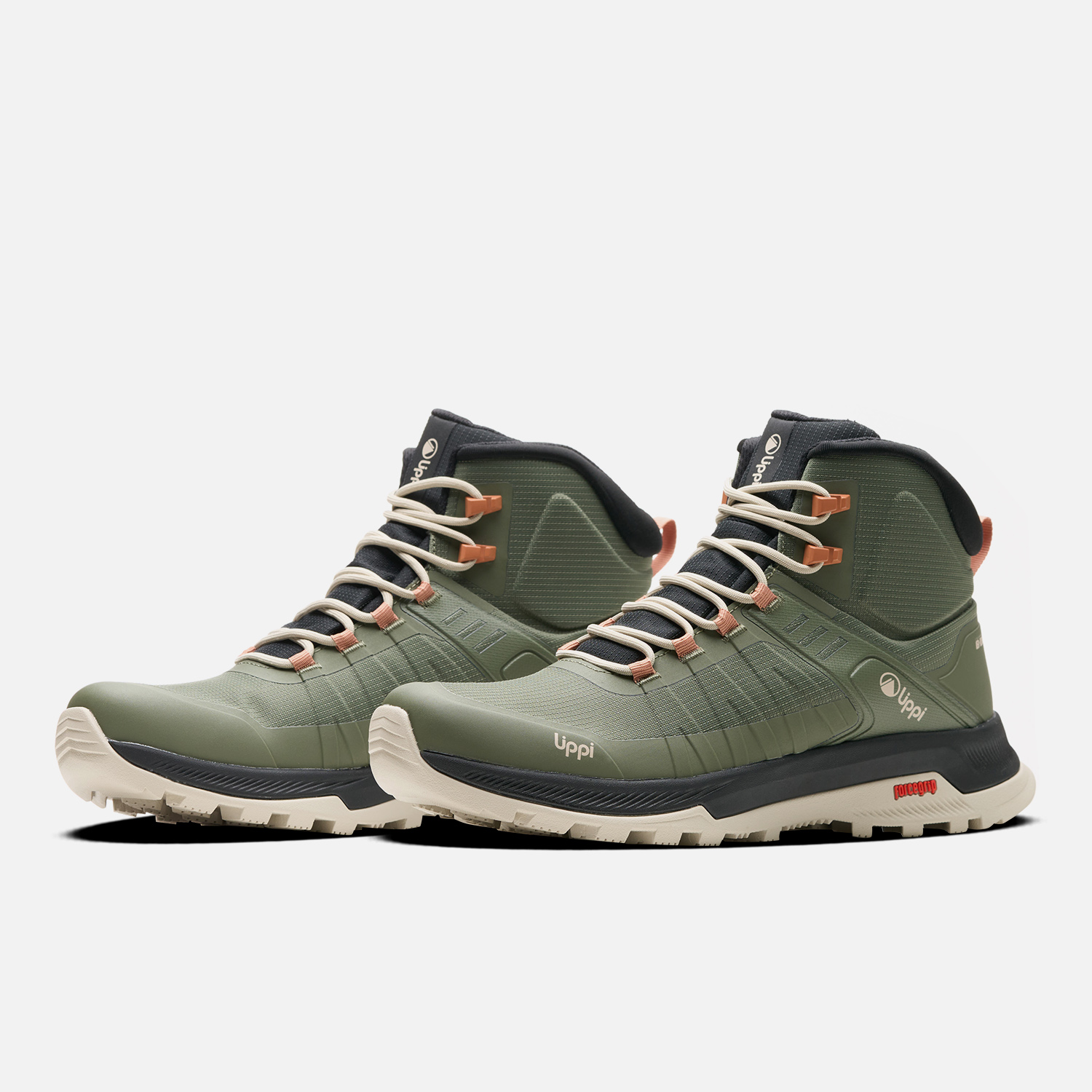 ZAPATILLAS MUJER LIPPI VERDE VULCANO IRON STONE MID BDRY - 4
