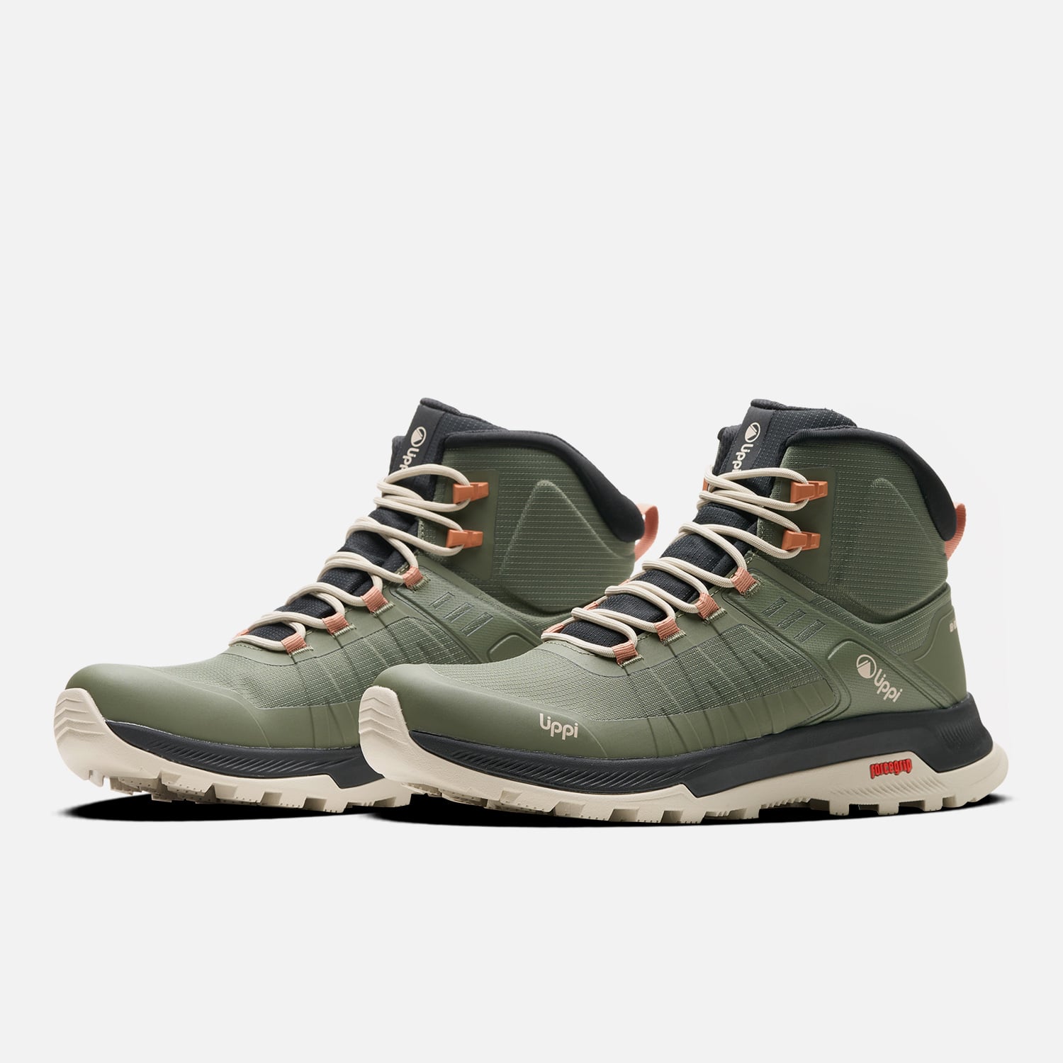 ZAPATILLAS MUJER LIPPI VERDE VULCANO IRON STONE MID BDRY - 4