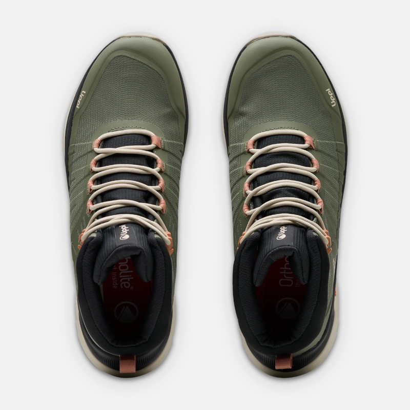 ZAPATILLAS MUJER LIPPI VERDE VULCANO IRON STONE MID BDRY - 6