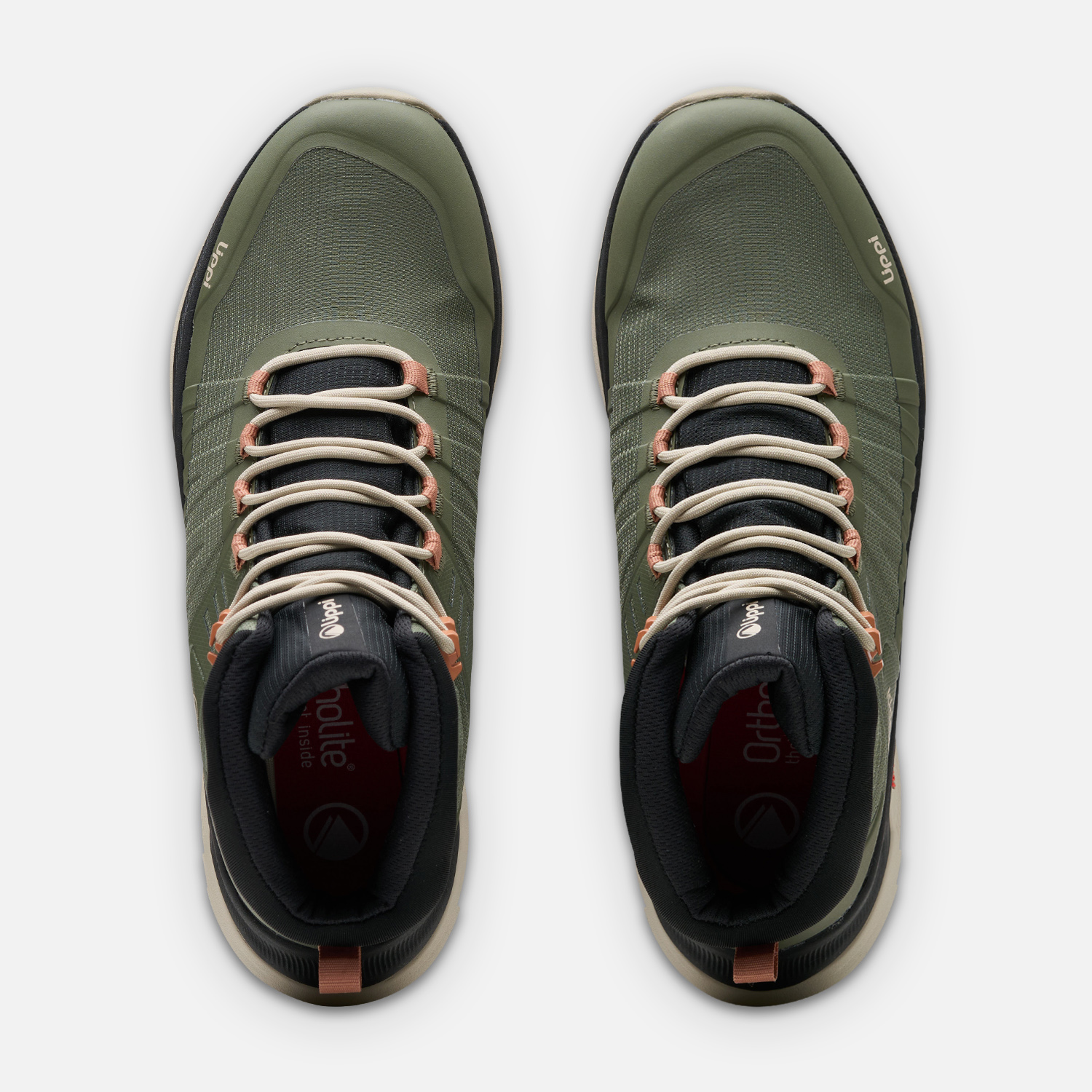ZAPATILLAS MUJER LIPPI VERDE VULCANO IRON STONE MID BDRY - 6