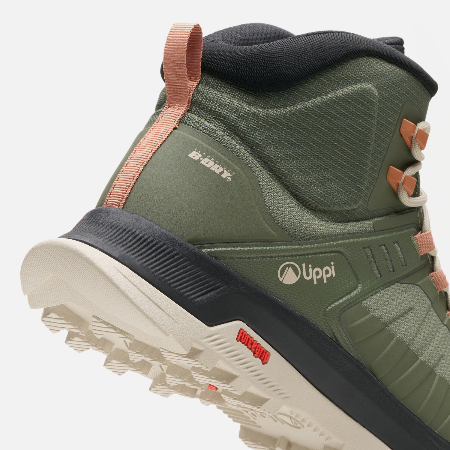 ZAPATILLAS MUJER LIPPI VERDE VULCANO IRON STONE MID BDRY - 8