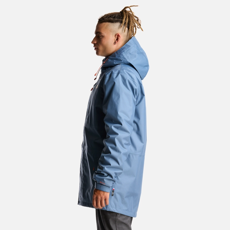 CHAQUETA HOMBRE PERRO GUAPO PRO AZUL PIEDRA HAKA HONU - 4
