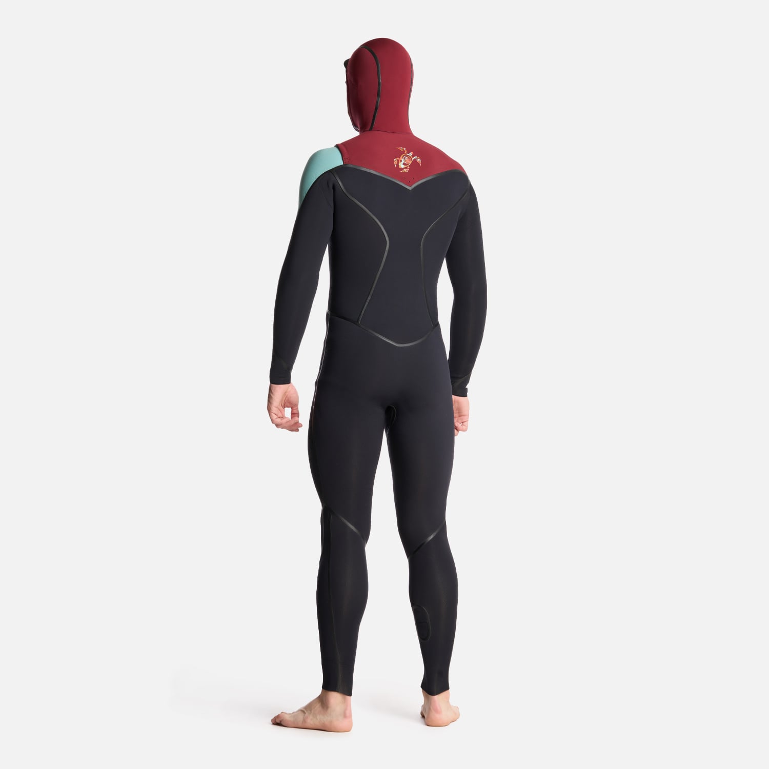 TRAJE SURF HOMBRE HAKA HONU NEOPRENO ALERCE 0.211145833333333 NEGRO - 3