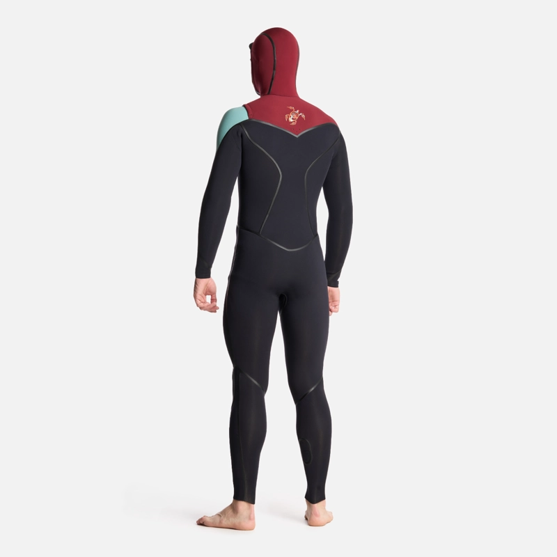 TRAJE SURF HOMBRE HAKA HONU NEOPRENO ALERCE 0.211145833333333 NEGRO - 3