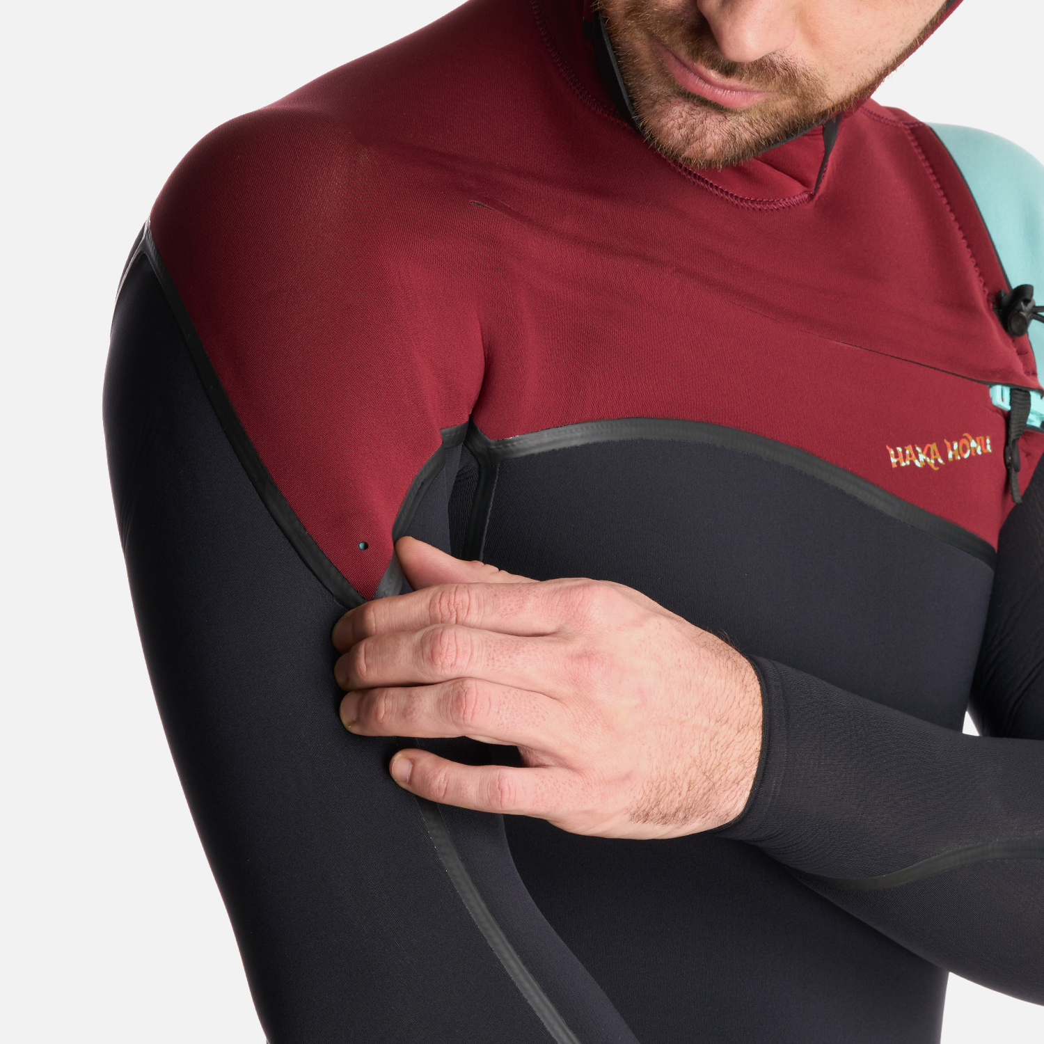 TRAJE SURF HOMBRE HAKA HONU NEOPRENO ALERCE 0.211145833333333 NEGRO - 5