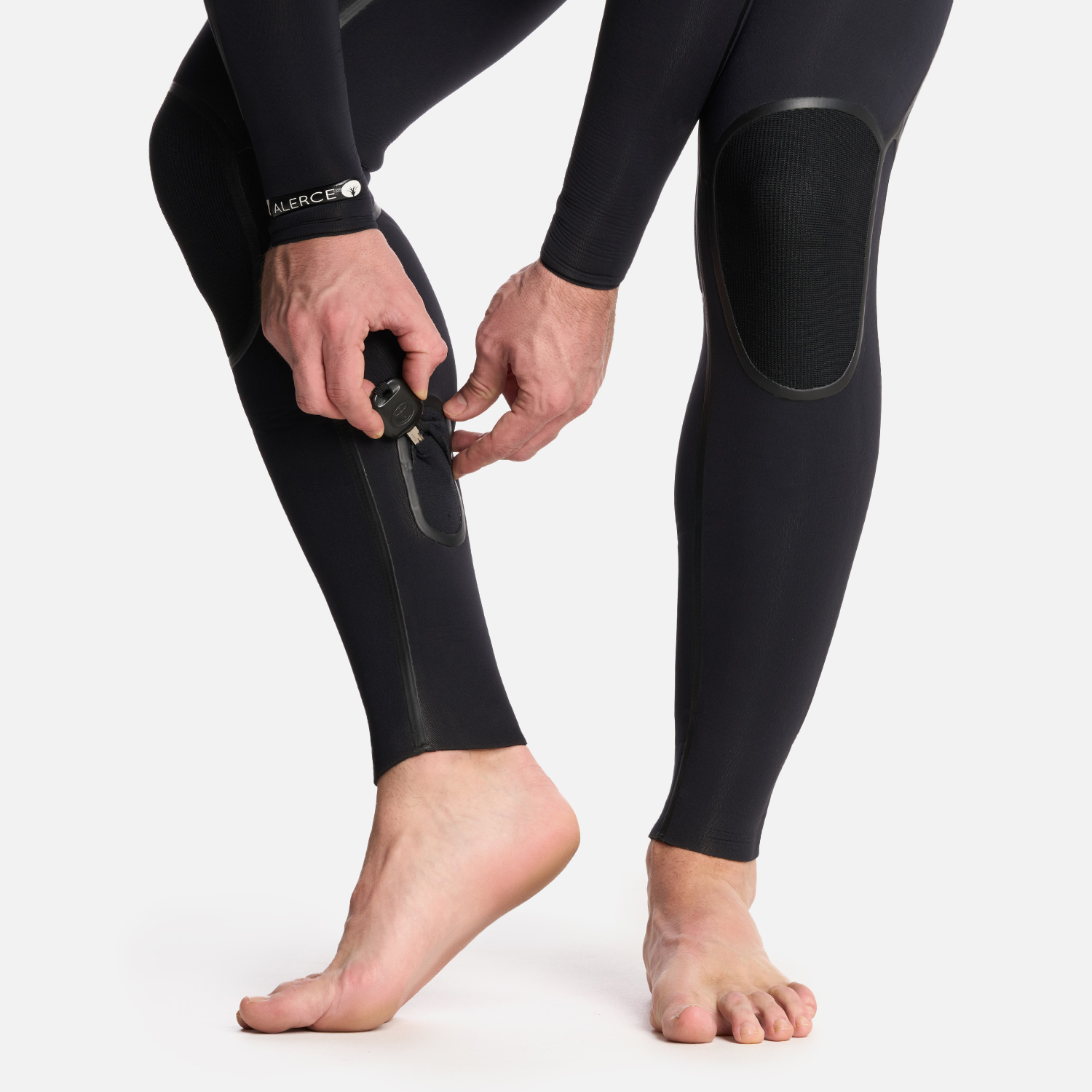 TRAJE SURF HOMBRE HAKA HONU NEOPRENO ALERCE 0.211145833333333 NEGRO - 7