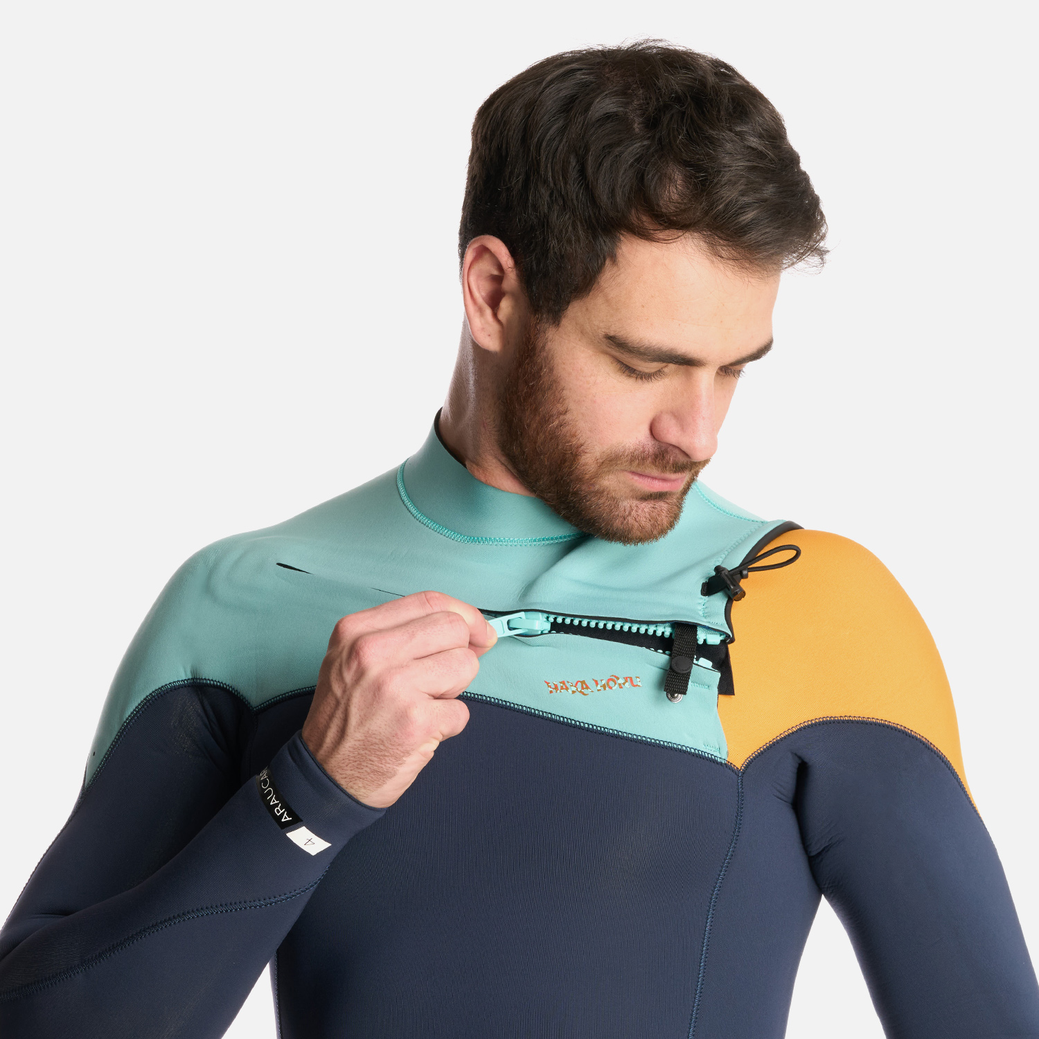 TRAJE SURF HOMBRE HAKA HONU NEOPRENO ARAUCARIA 4 AZUL - 6