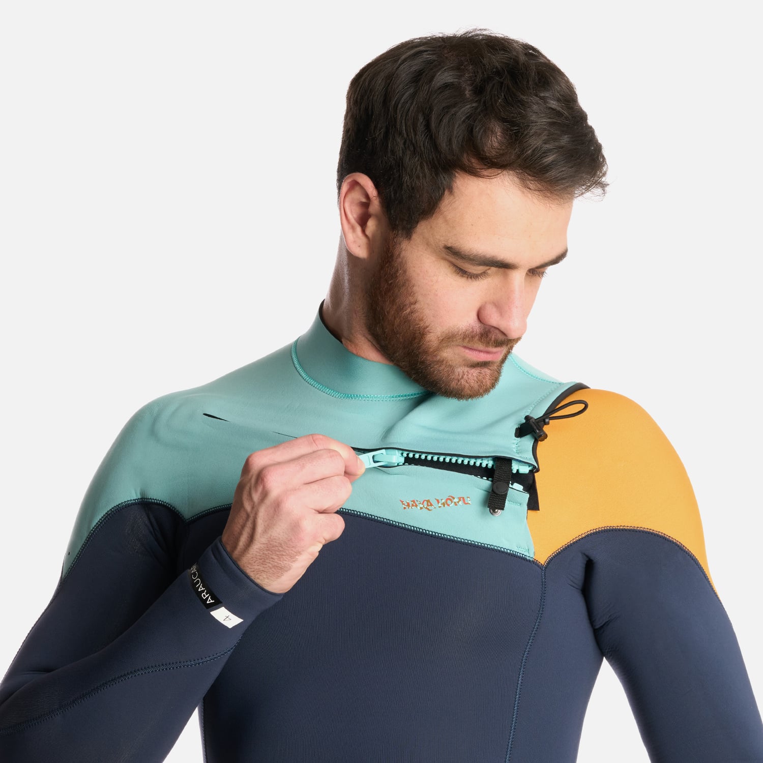 TRAJE SURF HOMBRE HAKA HONU NEOPRENO ARAUCARIA 4 AZUL - 6