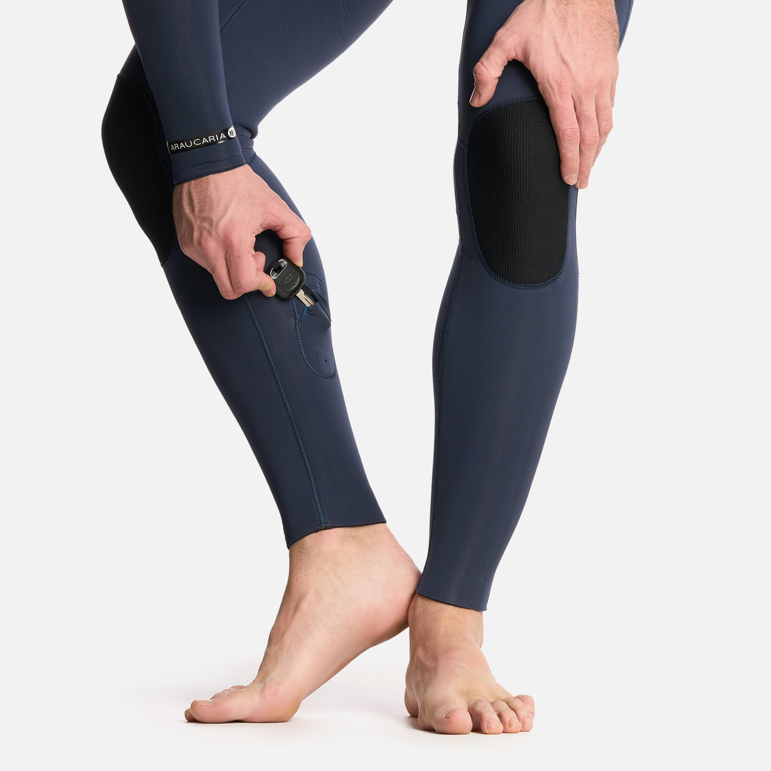 TRAJE SURF HOMBRE HAKA HONU NEOPRENO ARAUCARIA 4 AZUL - 7