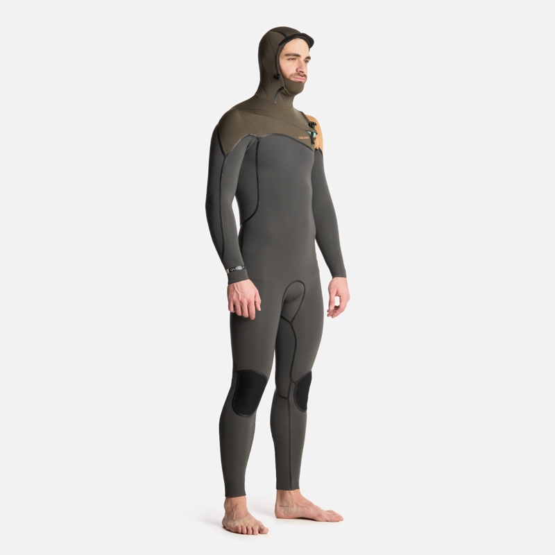 TRAJE SURF HOMBRE HAKA HONU NEOPRENO QUEULE 0.16875 GRIS GRAFITO - 2