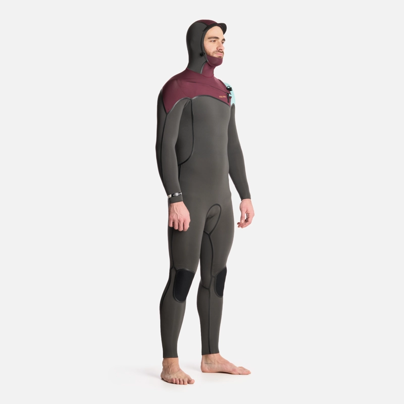 TRAJE SURF HOMBRE HAKA HONU NEOPRENO LENGA 0.253518518518519 GRIS GRAFITO - 2