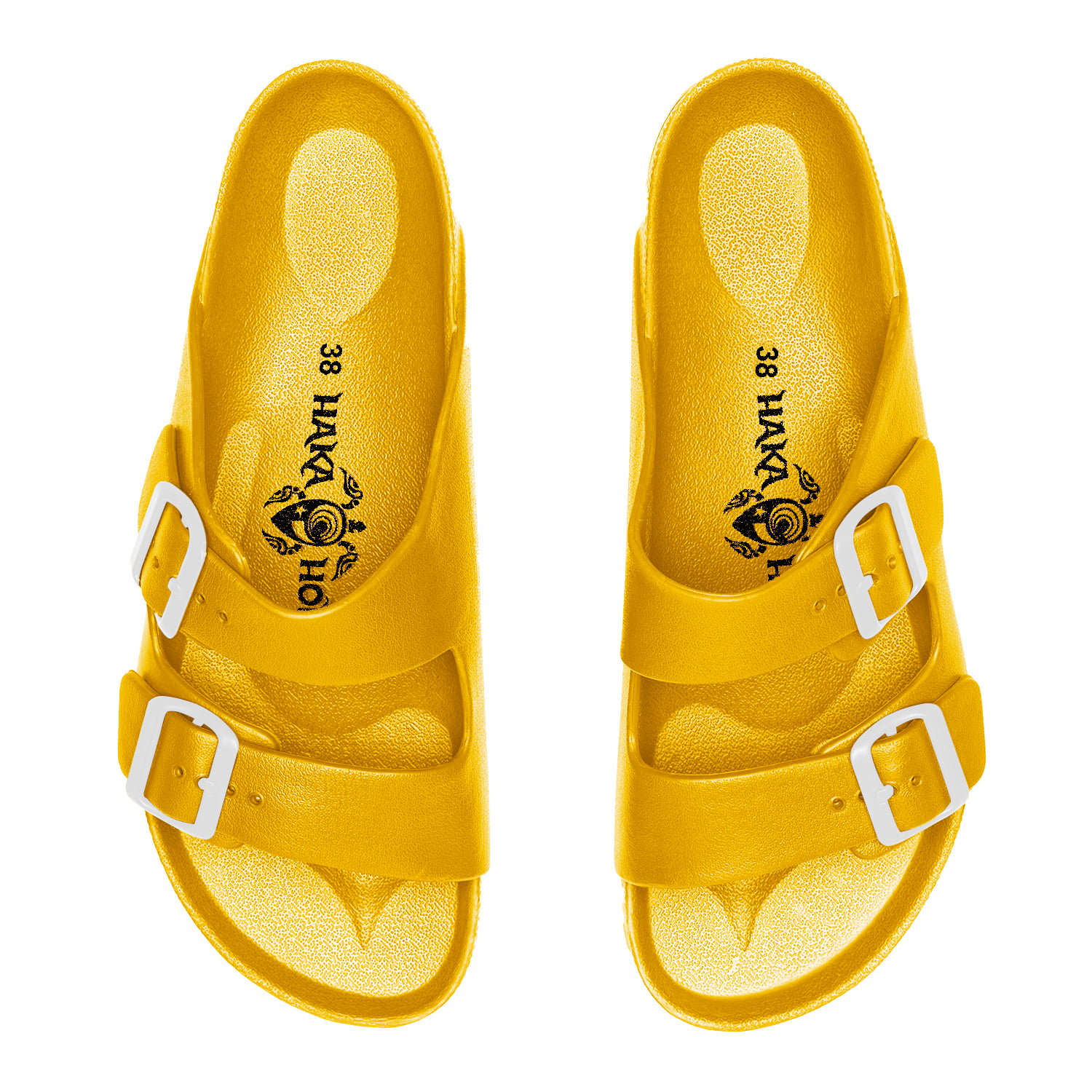 SANDALIAS MUJER HAKA HONU AMARILLO PANCORA - 6