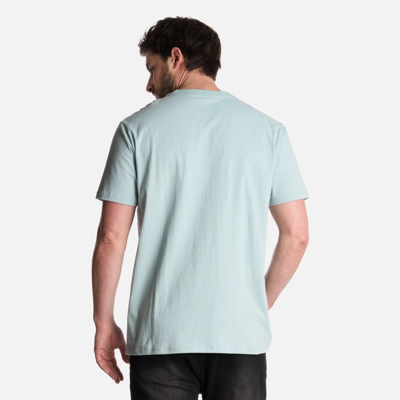 POLERA HOMBRE LOGO LIPPI FRONT PRINT T-SHIRT CELESTE LIPPI - 3
