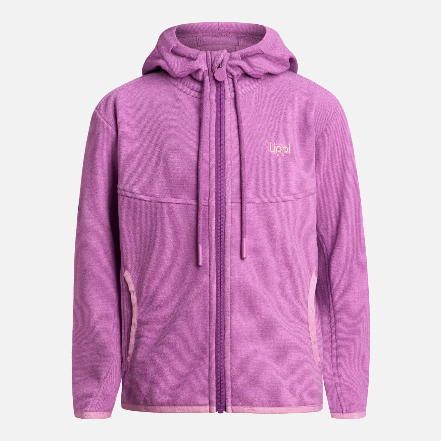 POLERÓN NIÑA LIPPI MORADO STRIPES NANO-F FULL ZIP HOODY - 7