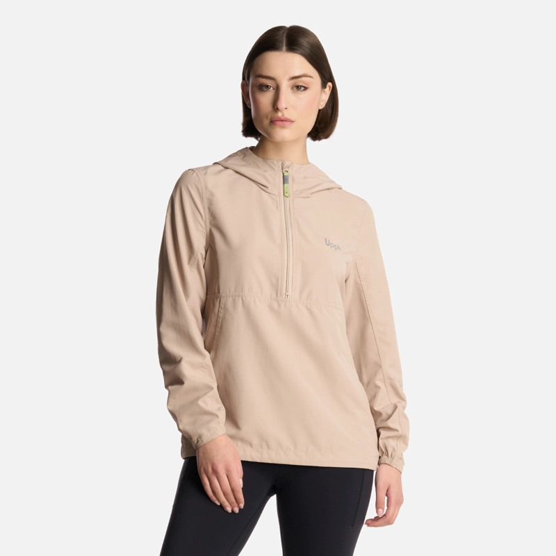 LIPPI CHAQUETA MUJER NIGHTFALL WINDBREAKER 1/4 ZIP HOODY JACKET ARENA LIPPI