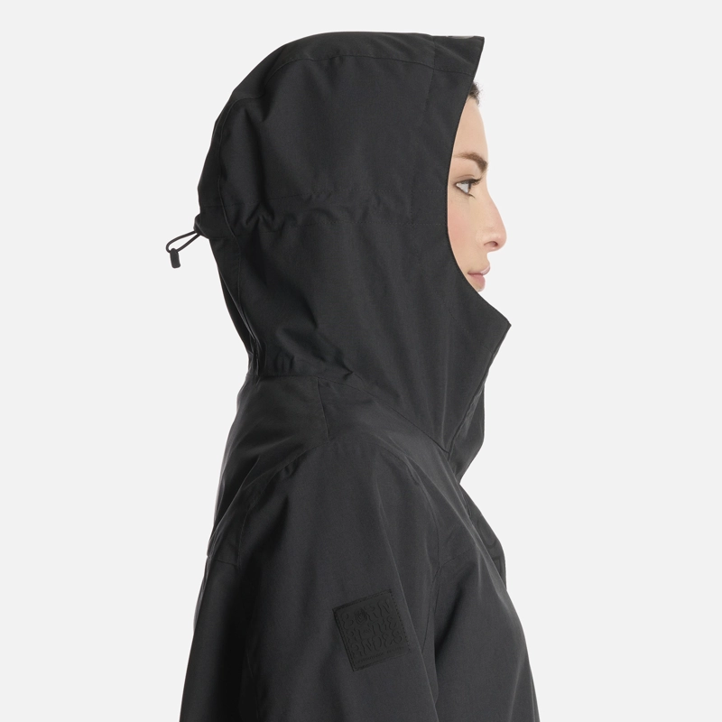 CHAQUETA MUJER FIREPLACE B-DRY JACKET NEGRO LIPPI - 4