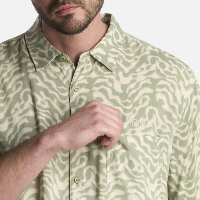 CAMISA HOMBRE SEASIDE SHORT SLEEVE SHIRT PRINT JADE LIPPI - 4