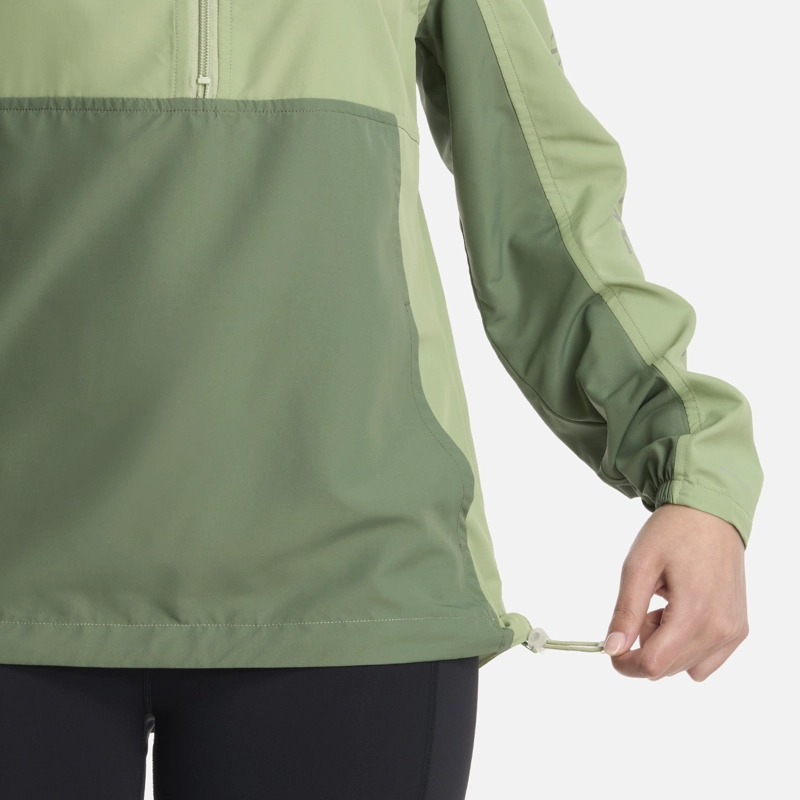 CHAQUETA MUJER NIGHTFALL WINDBREAKER 1/4 ZIP JADE LIPPI - 6