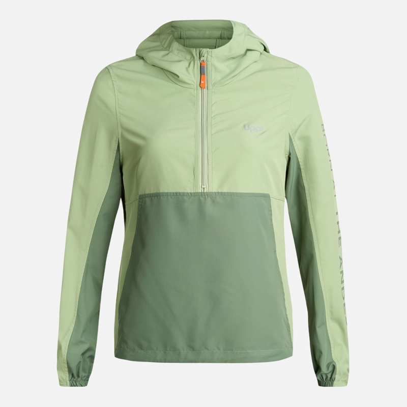 CHAQUETA MUJER NIGHTFALL WINDBREAKER 1/4 ZIP JADE LIPPI - 8