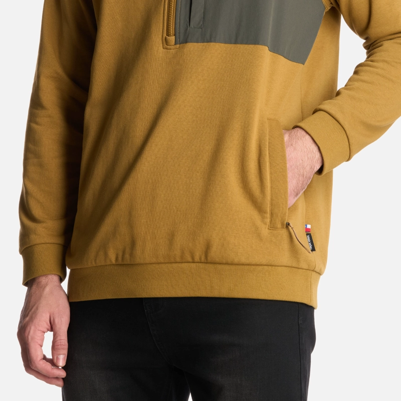 POLERON HOMBRE SUGAR DADDY MOSTAZA OSCURO HAKA HONU - 5