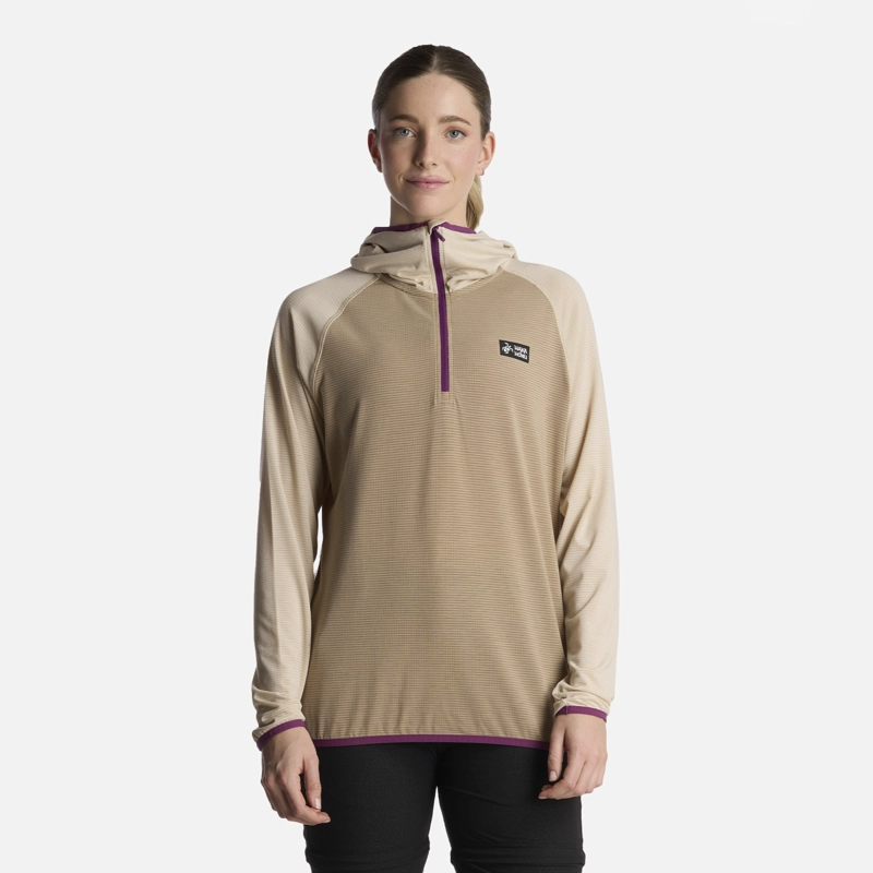 POLERON MUJER TAINA PRO TAUPE HAKA HONU - 1