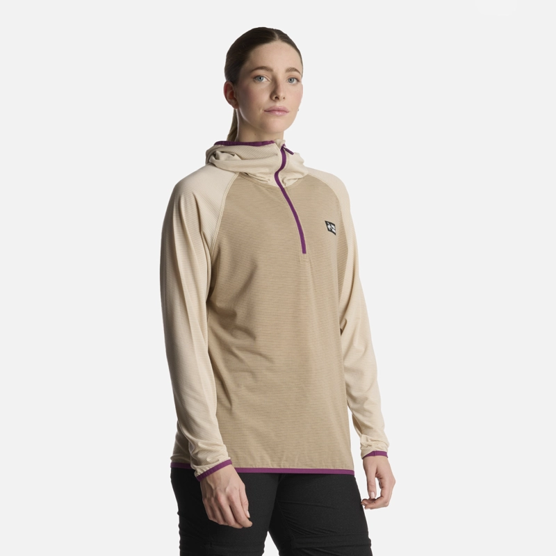 POLERON MUJER TAINA PRO TAUPE HAKA HONU - 2