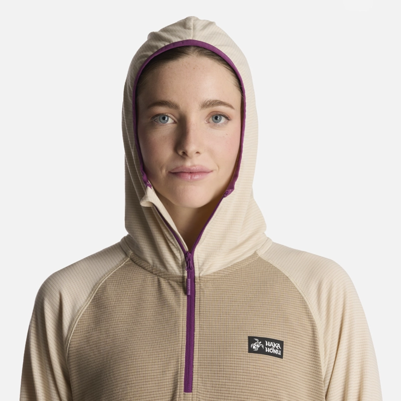 POLERON MUJER TAINA PRO TAUPE HAKA HONU - 4