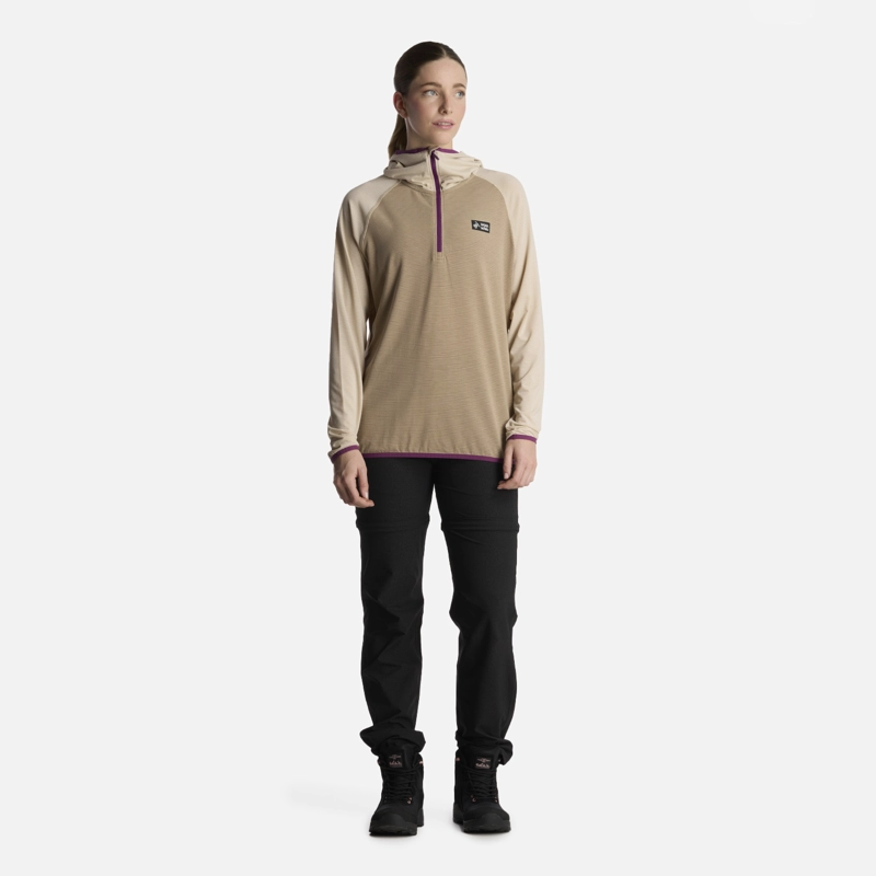 POLERON MUJER TAINA PRO TAUPE HAKA HONU - 5