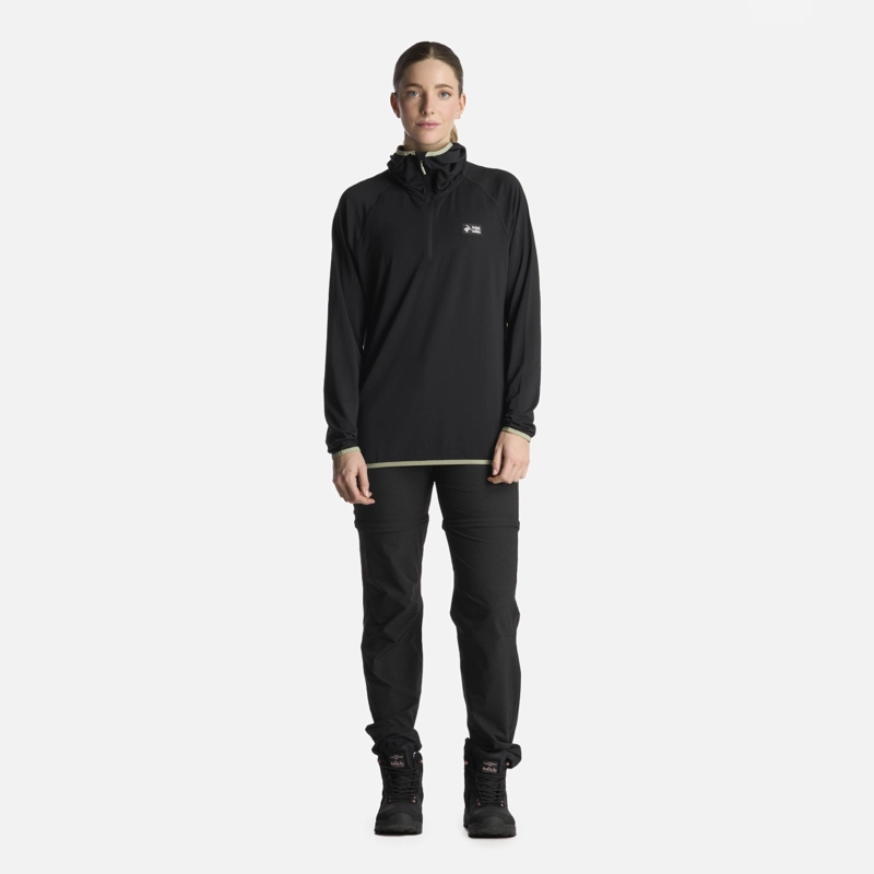 POLERON MUJER TAINA PRO NEGRO HAKA HONU - 5