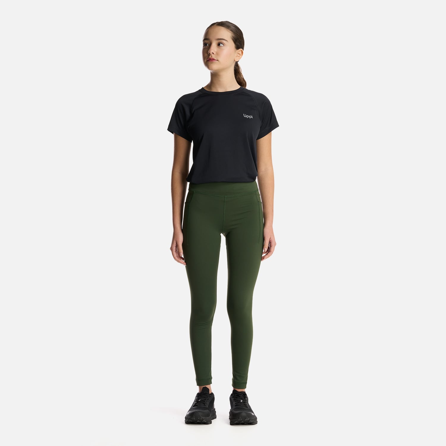 CALZAS NIÑA LIPPI VERDE TEEN GIRL IN-ACTION SPORT LEGGINGS MILITAR - 5