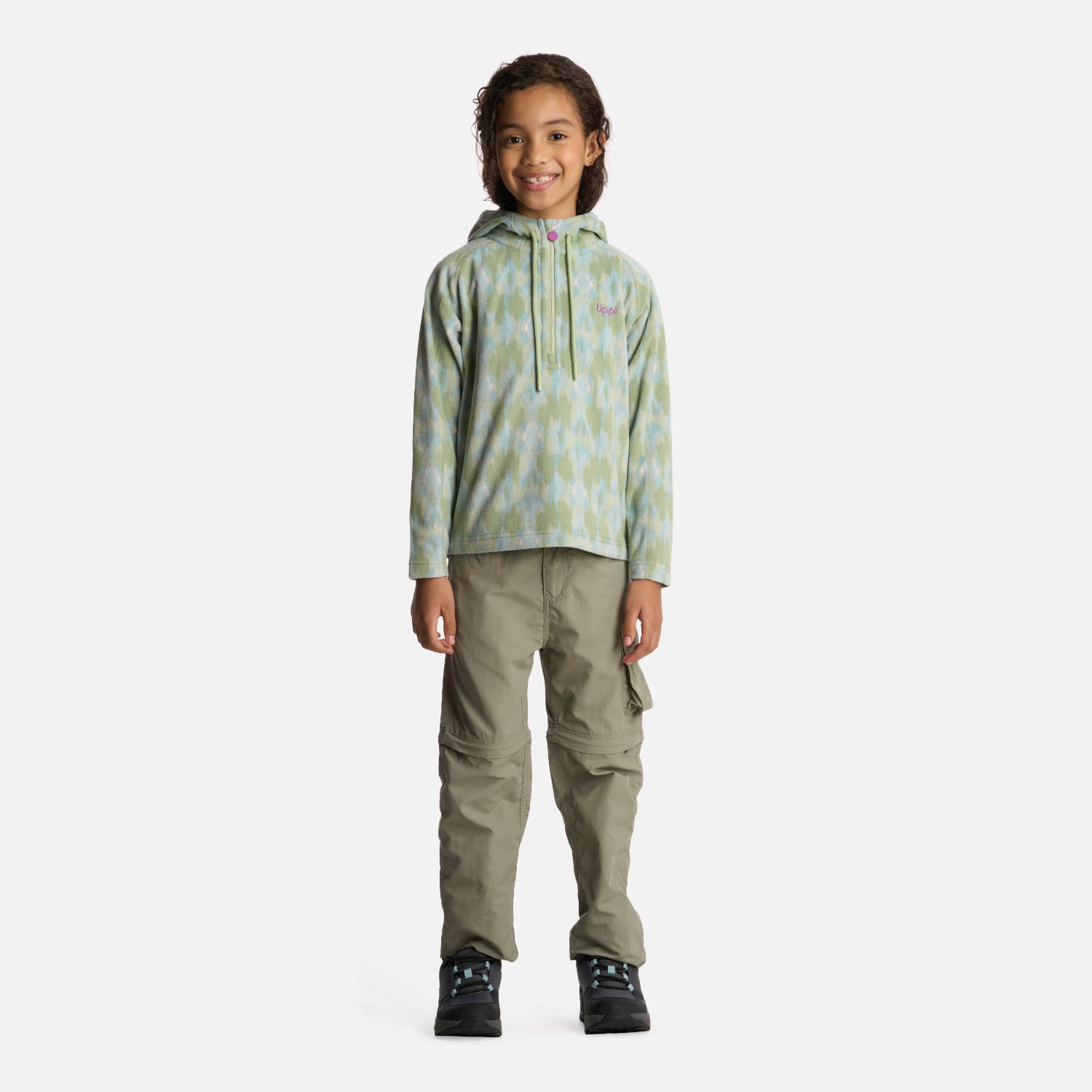 CHAQUETA NIÑA LIPPI VERDE COLD DAY THERM-PRO HOODY JACKET PRINT JADE - 5
